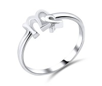 Virgo Zodiac Silver Ring NSR-436